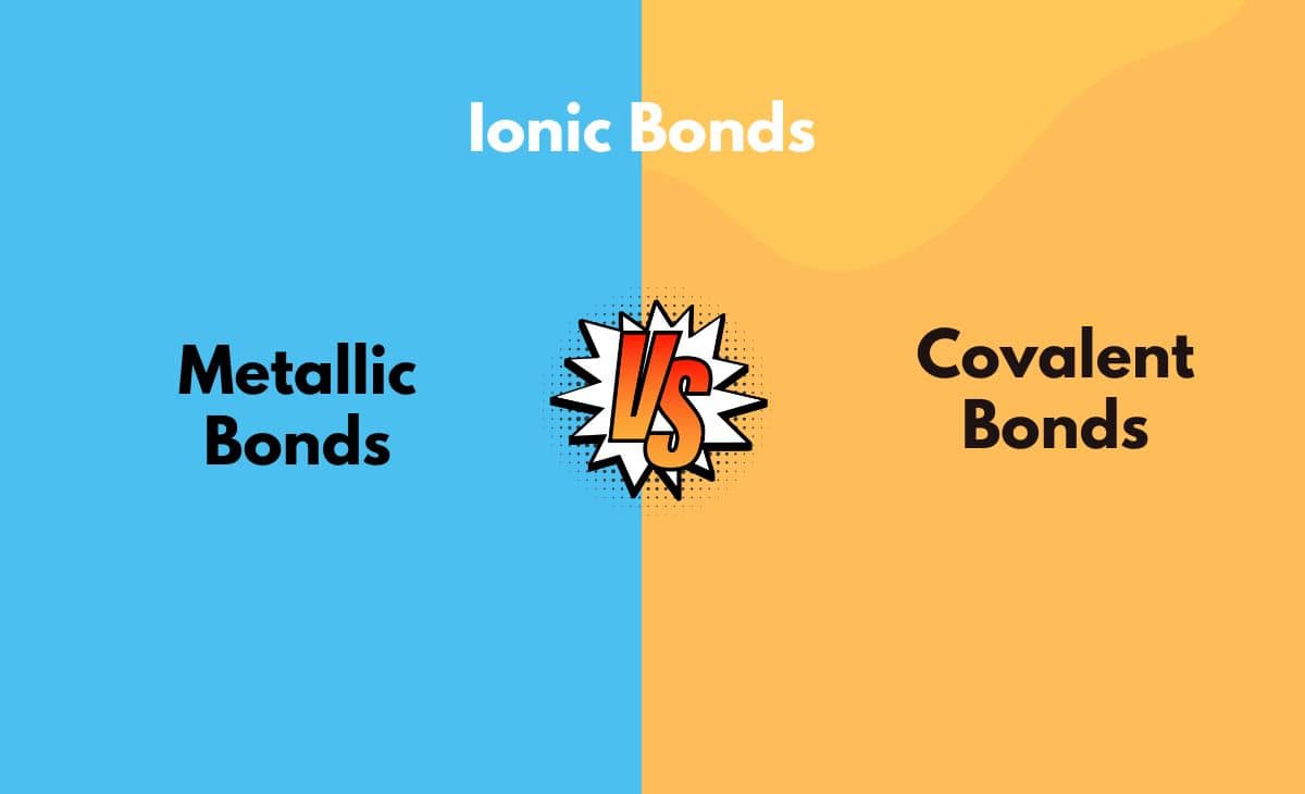 Difference Between Ionic, Covalent and Metallic Bonds