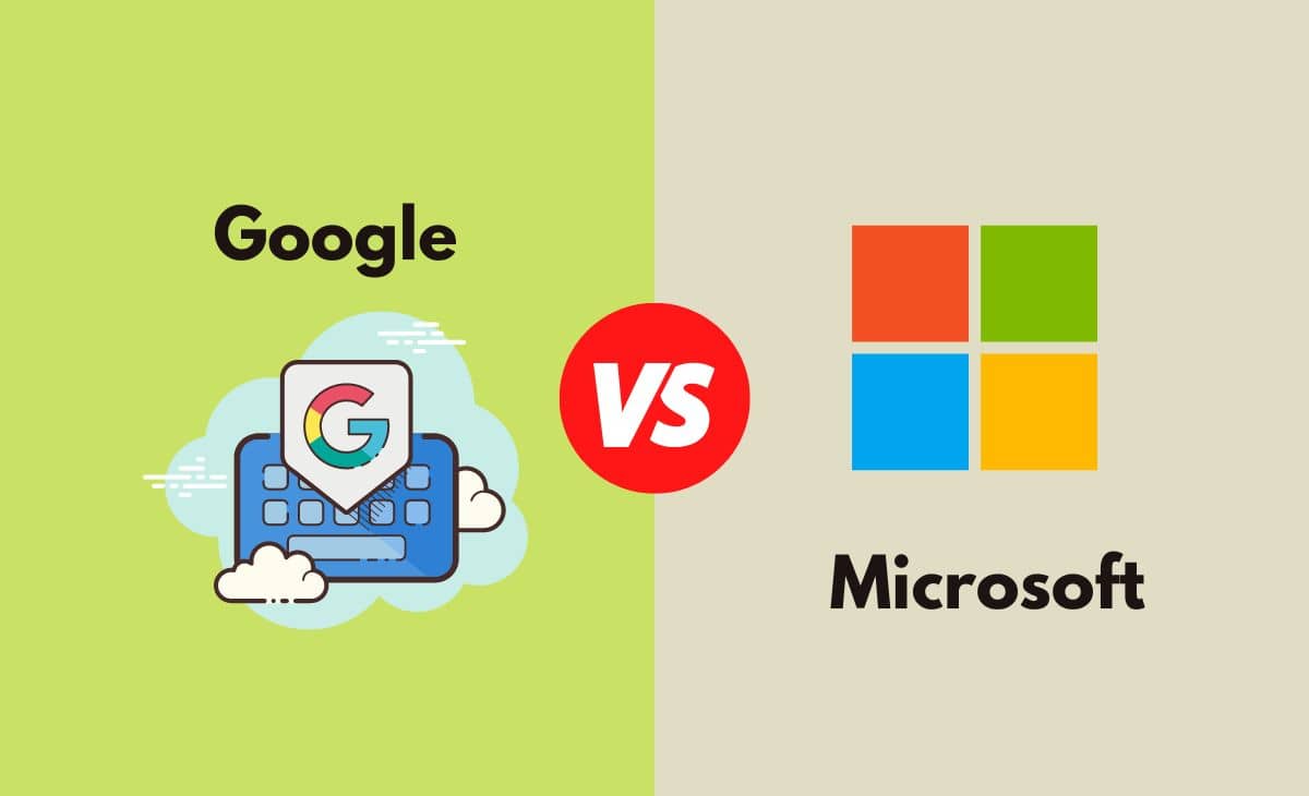 Difference Between Google and Microsoft