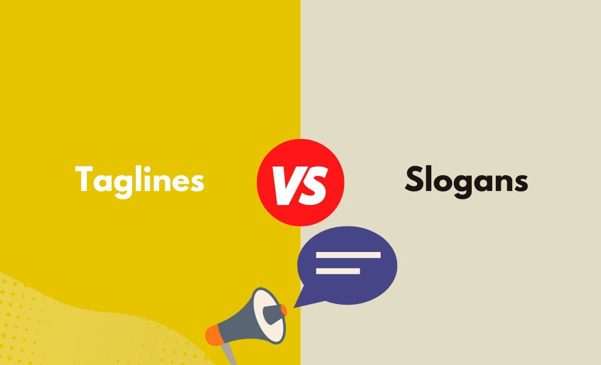Difference Between Taglines and Slogans