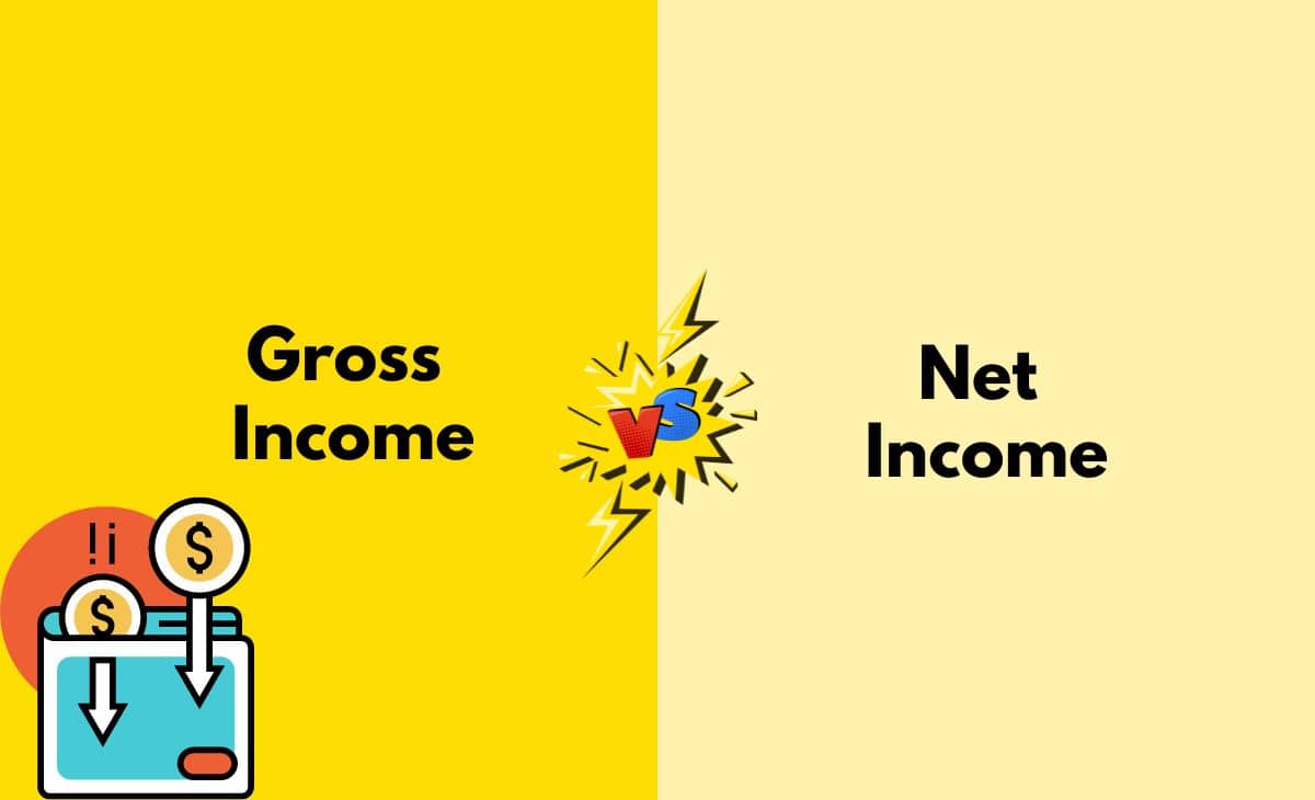 Difference Between Gross Income and Net Income