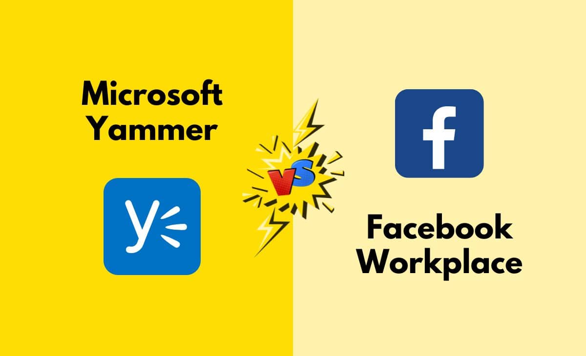 Difference Between Microsoft Yammer and Facebook Workplace