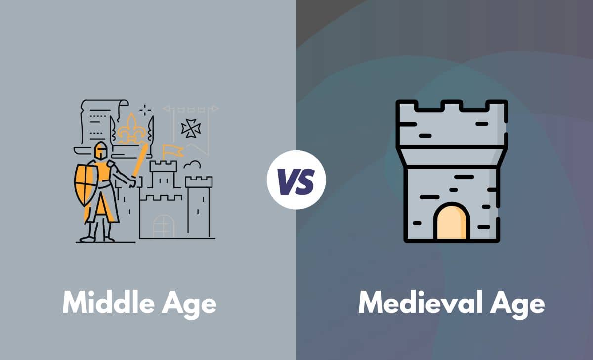 Difference Between Middle Age and Medieval Age