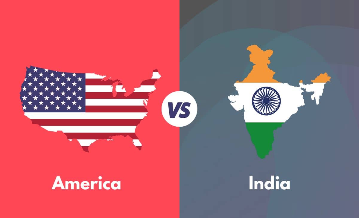Difference Between America and India