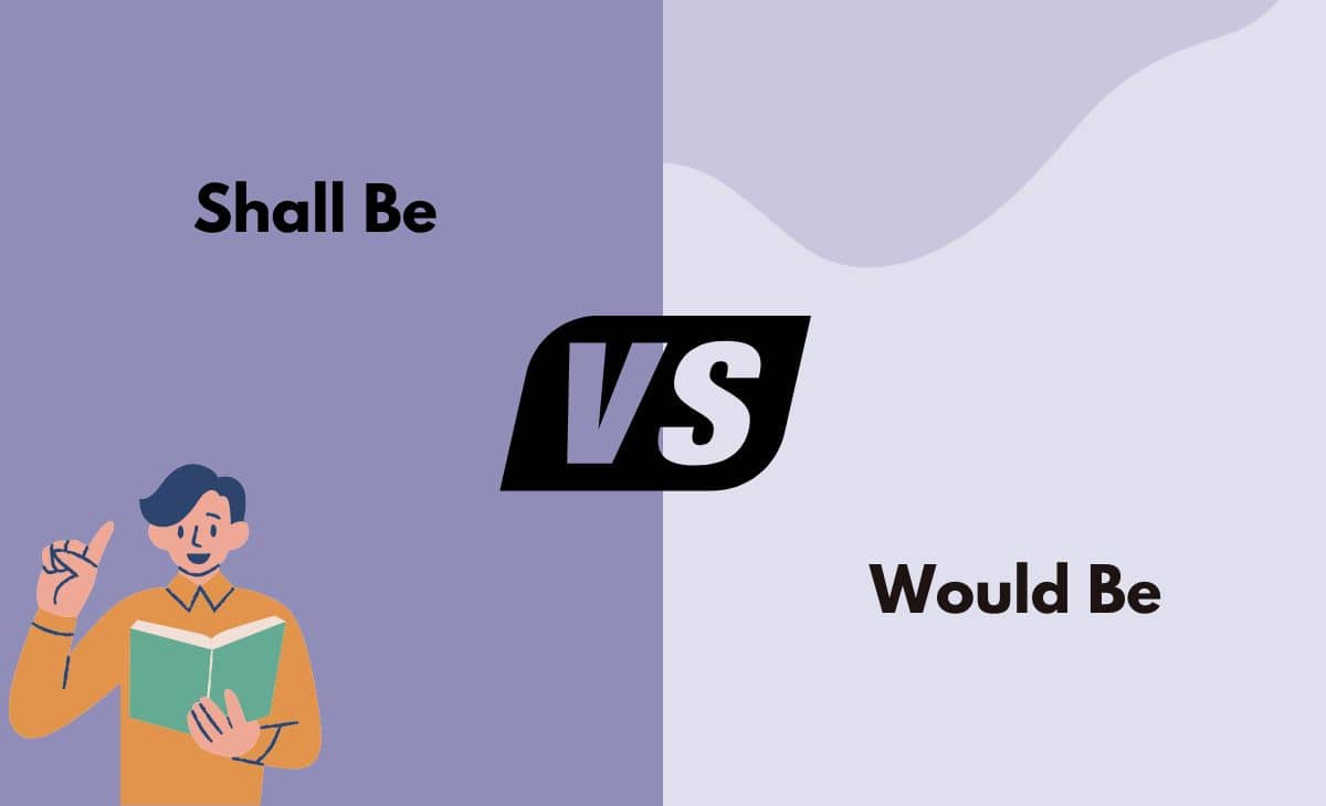 Difference Between Shall Be and Would Be