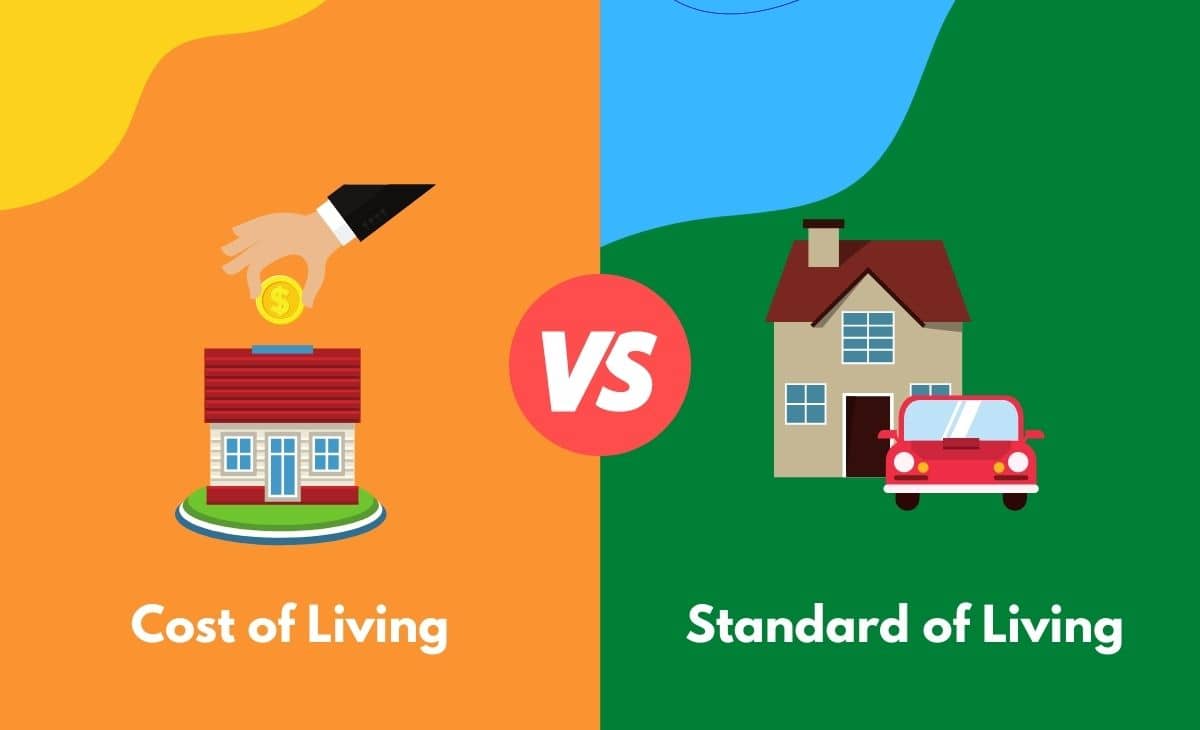 Difference Between Cost of Living and Standard of Living