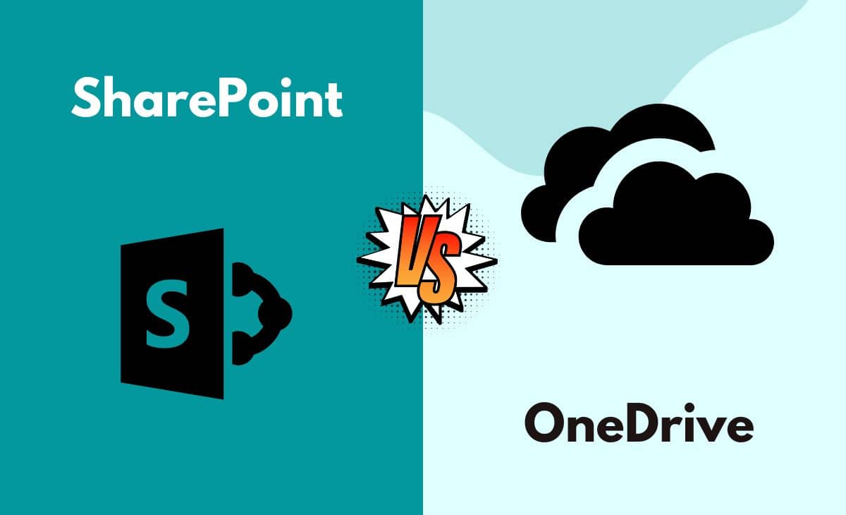 Difference Between SharePoint and OneDrive