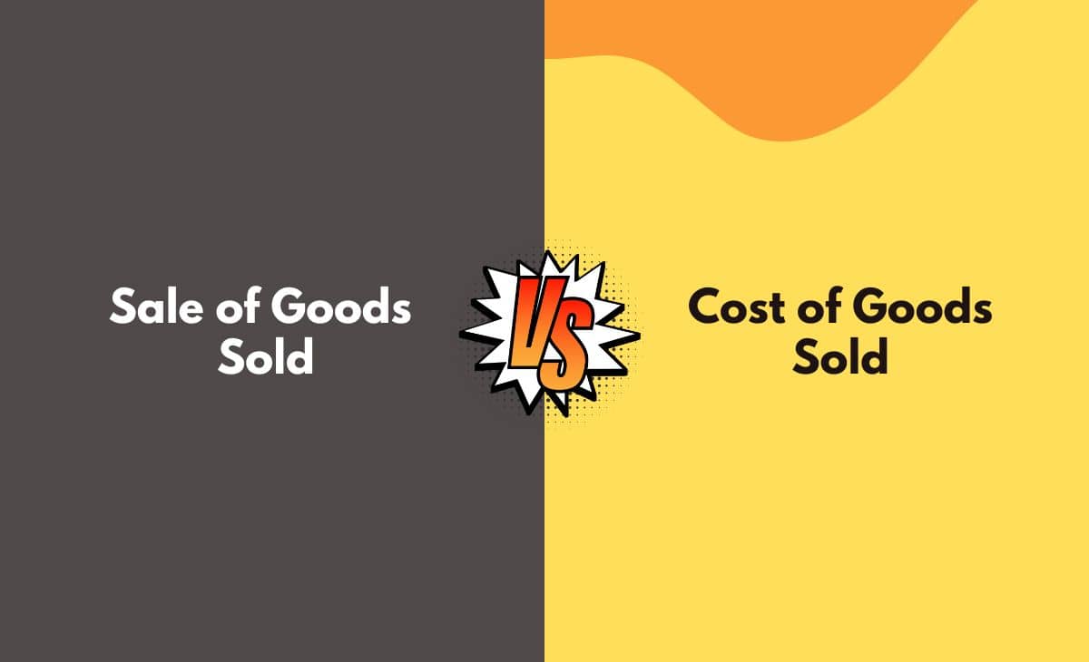 Difference Between Sales and Cost of Goods Sold