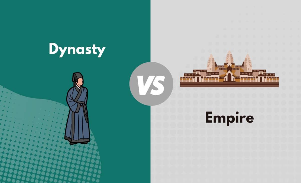 Difference Between Dynasty and Empire
