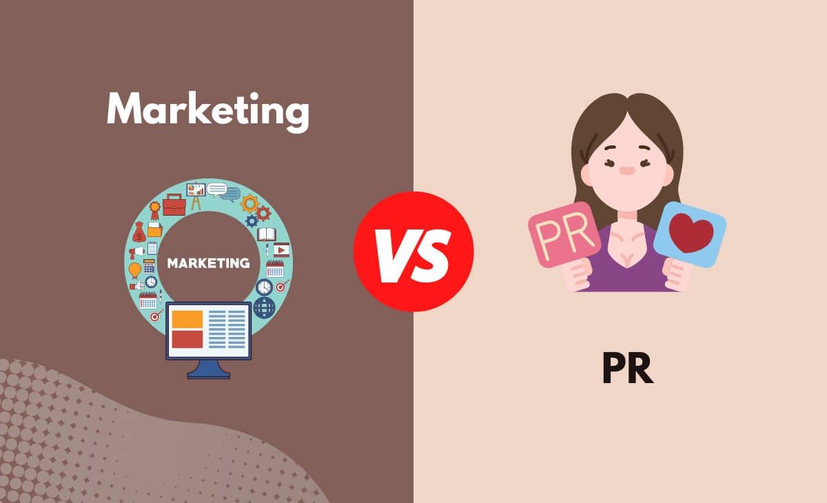 Difference Between Marketing and PR
