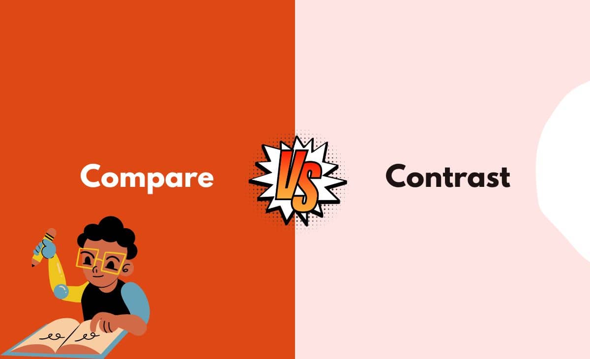 Difference Between Compare and Contrast