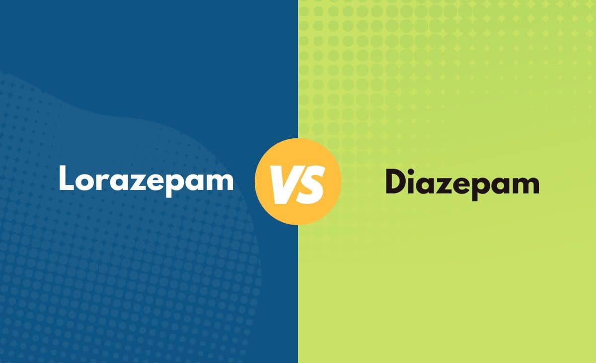 Difference Between Lorazepam and Diazepam