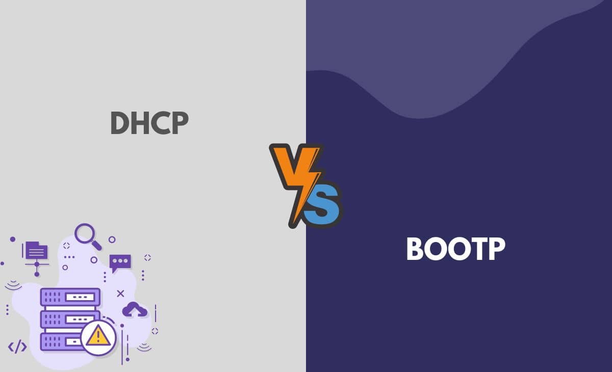 Difference Between DHCP and BOOTP