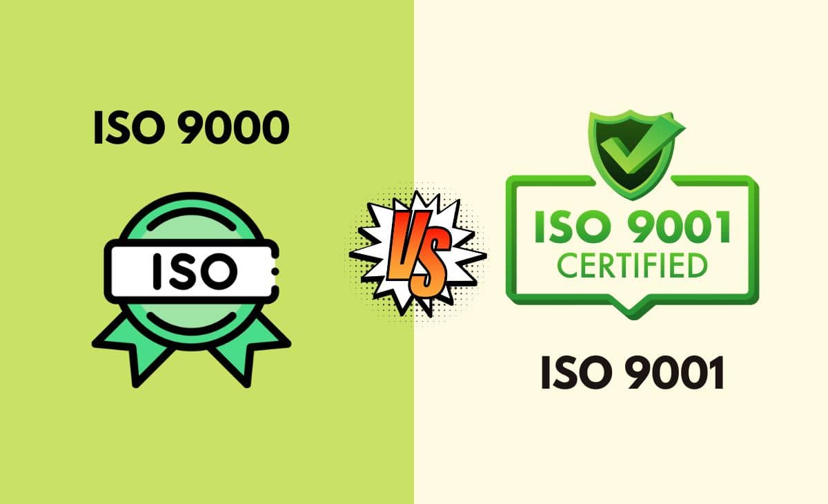 ISO 9000 vs. ISO 9001 - What's The Difference (With Table)