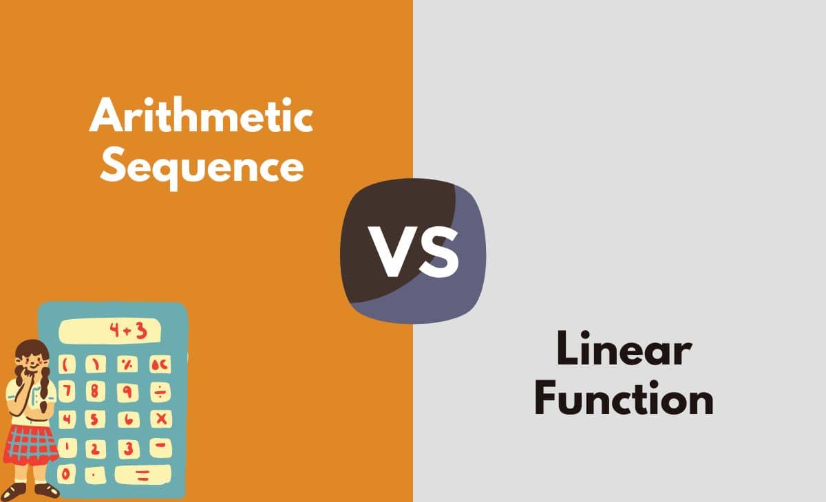 Difference Between Arithmetic Sequence and Linear Function