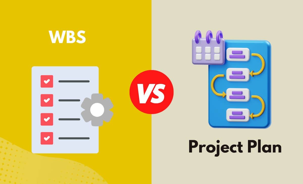 Difference Between WBS and Project Plan