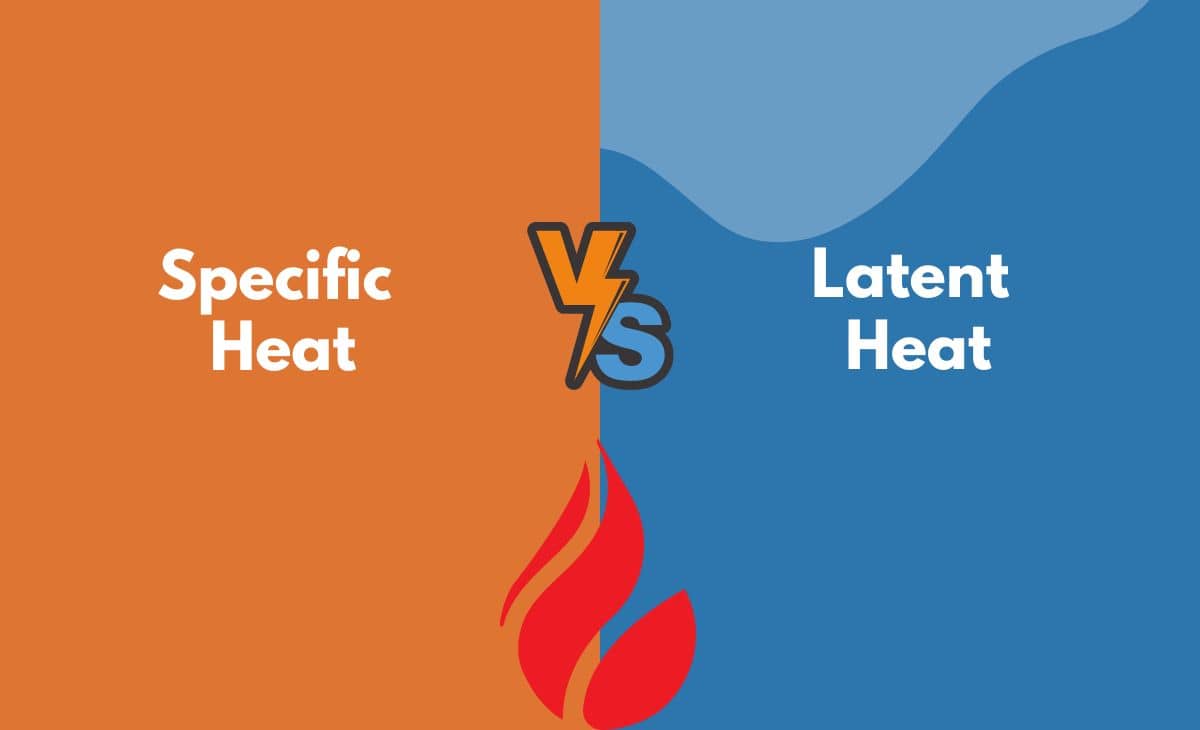 Difference Between Specific Heat and Latent Heat