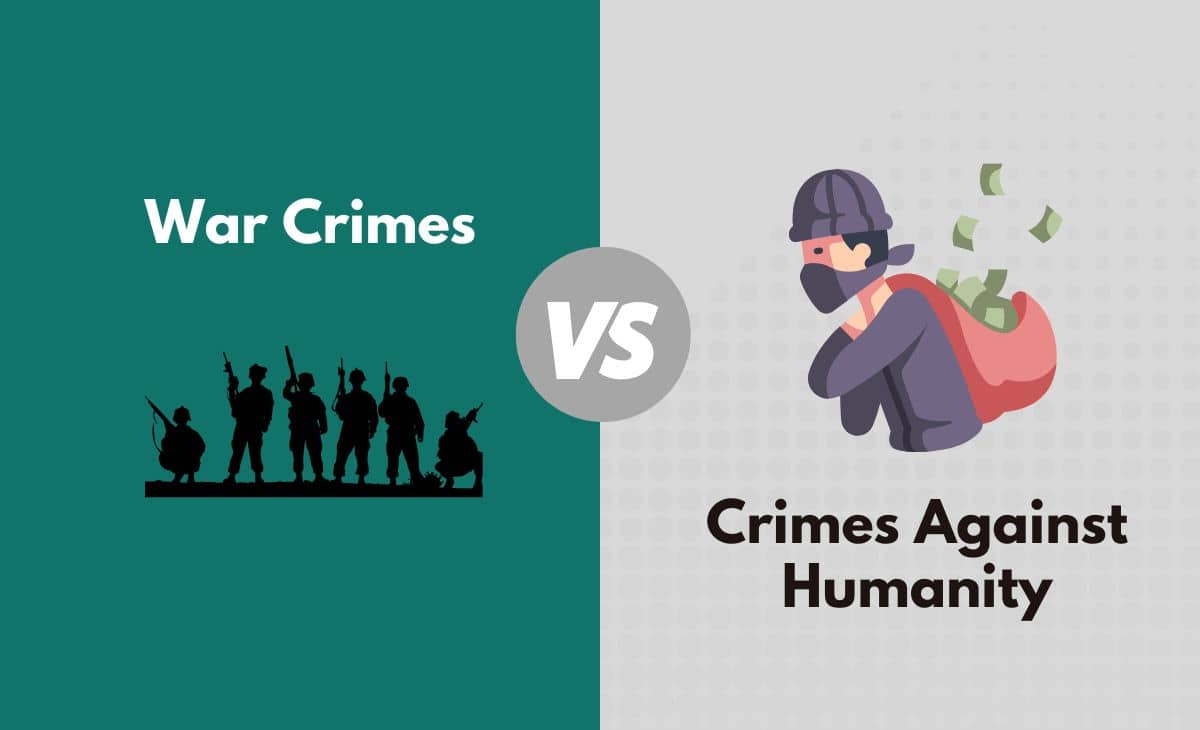 Difference Between War Crimes and Crimes Against Humanity