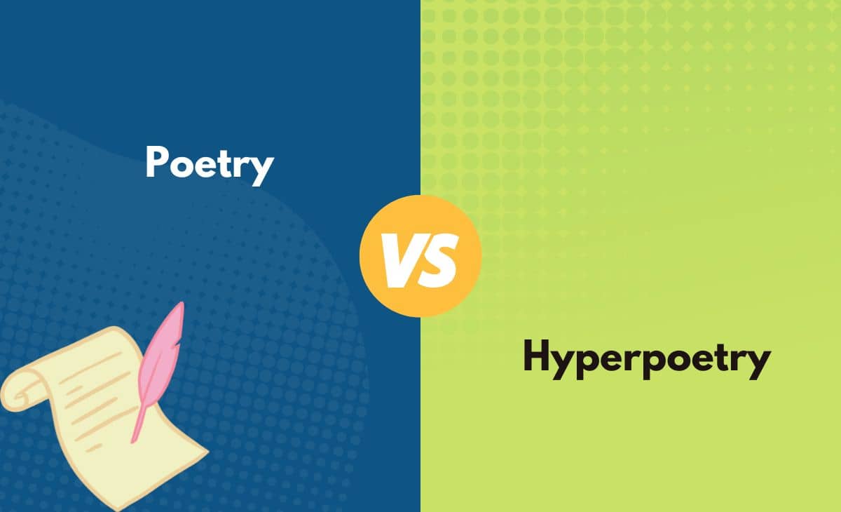 Difference Between Poetry and Hyperpoetry