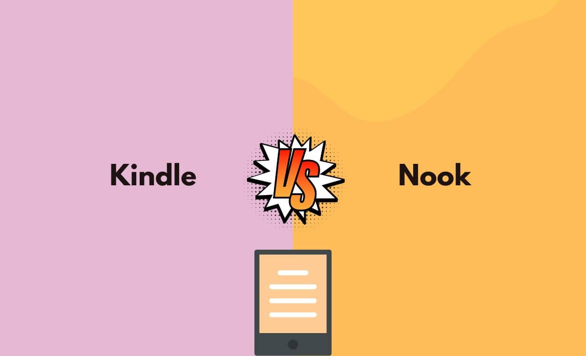 Difference Between Kindle and Nook