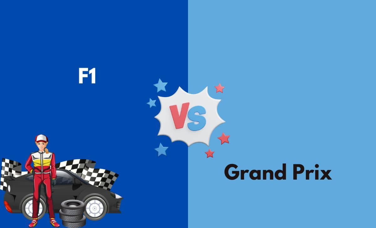 Difference Between F1 and Grand Prix
