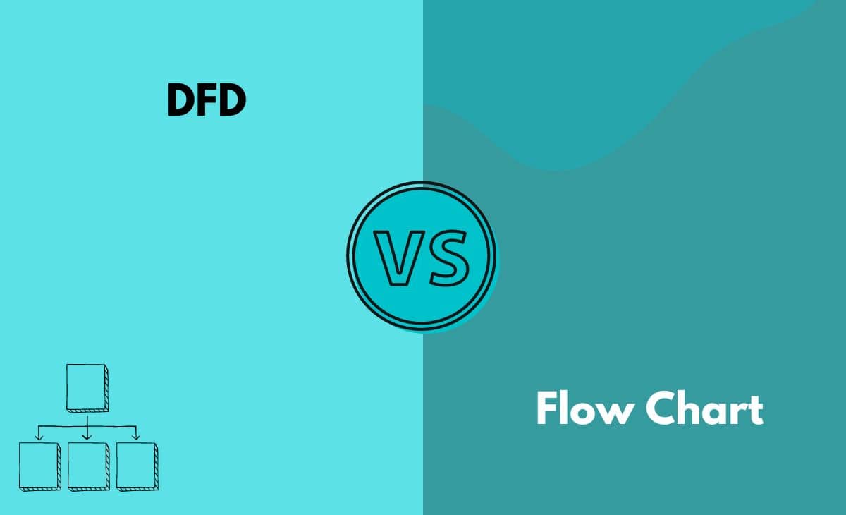 Difference Between DFD and Flow Chart