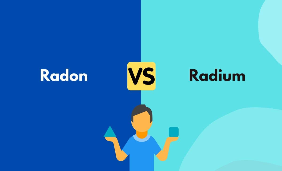 Difference Between Radon and Radium