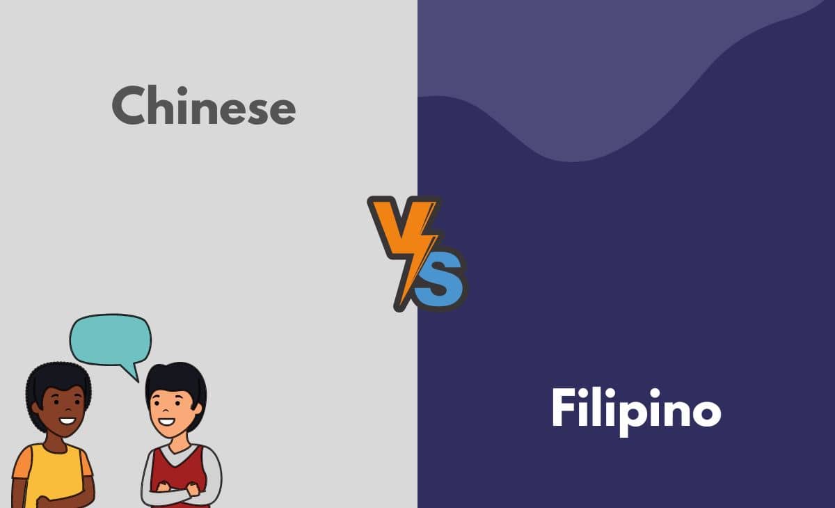 Difference Between Chinese and Filipino