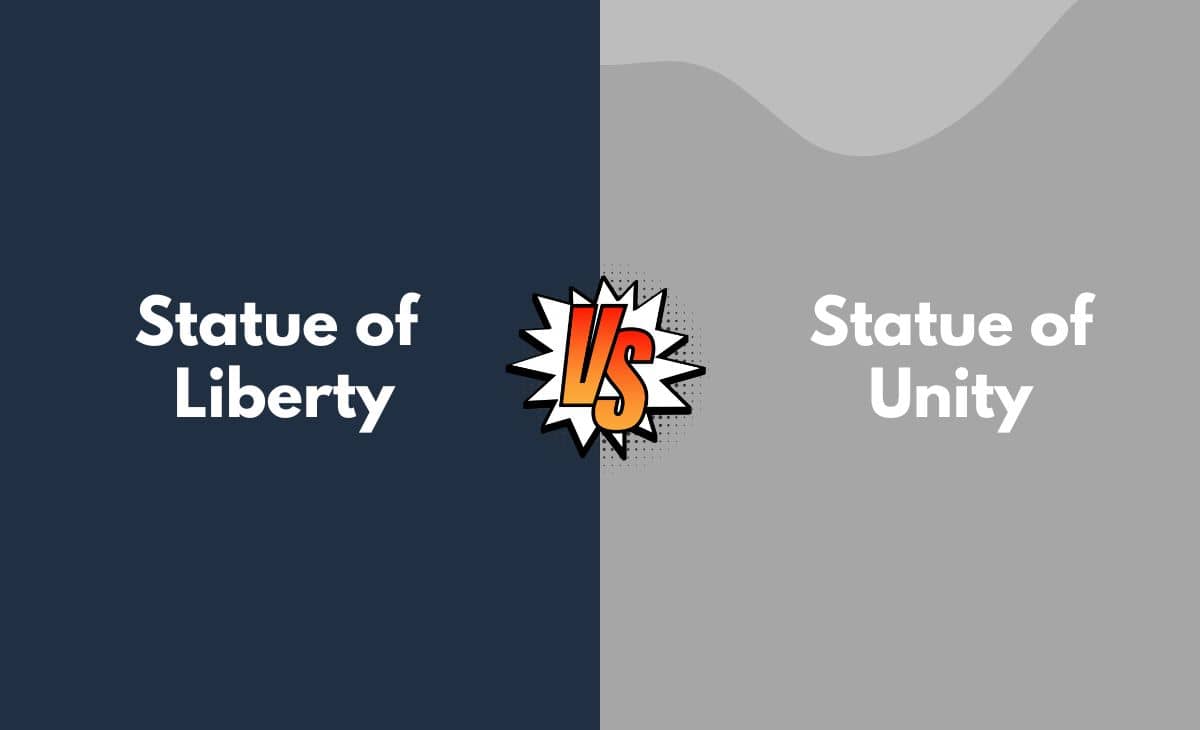 Difference Between Statue of Liberty and Statue of Unity