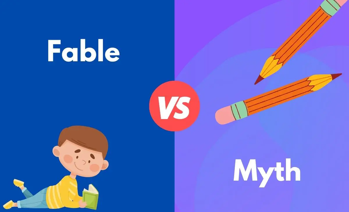 Difference Between Fable and Myth