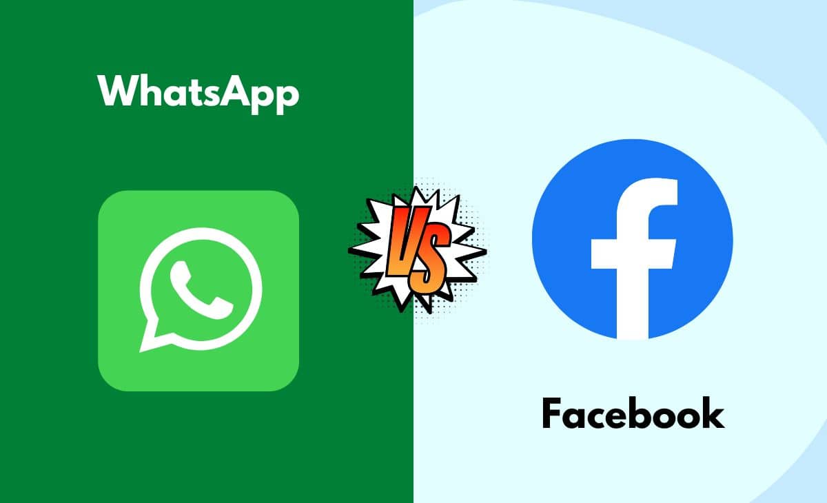 Difference Between WhatsApp and Facebook