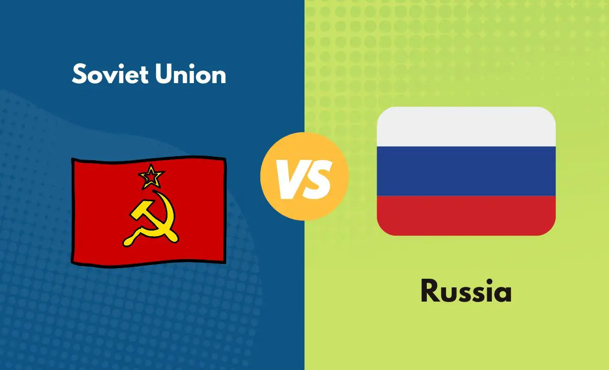 Difference Between Soviet Union and Russia
