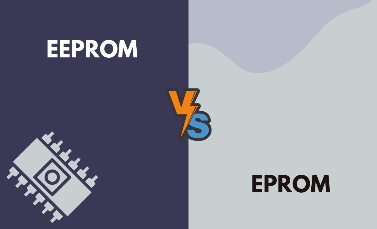 Difference Between EEPROM and EPROM