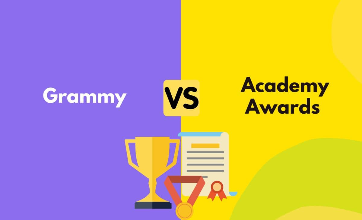 Difference Between Grammy and Academy Awards