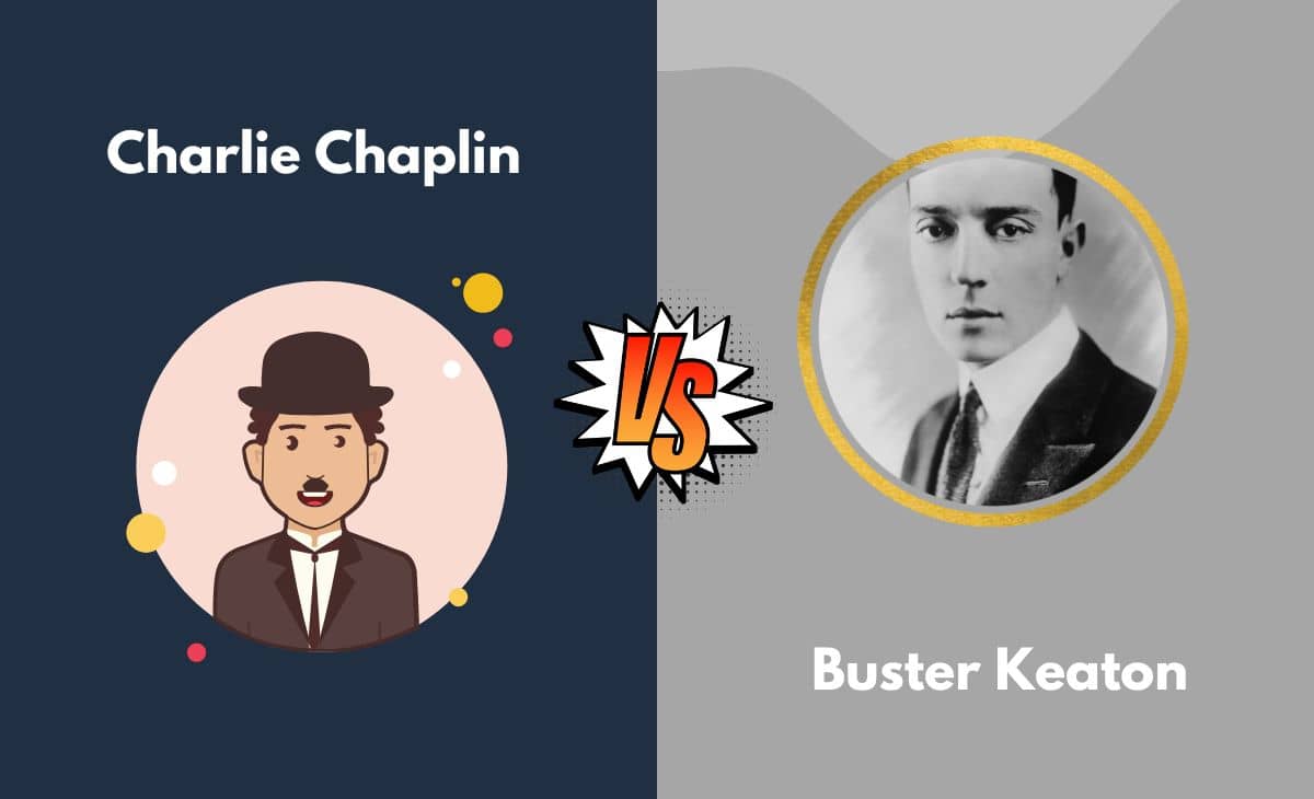 Difference Between Charlie Chaplin and Buster Keaton