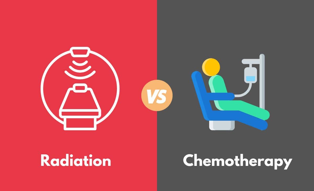 Difference Between Radiation and Chemotherapy