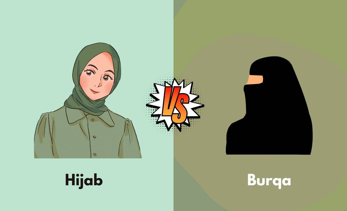 Difference Between Hijab and Burqa