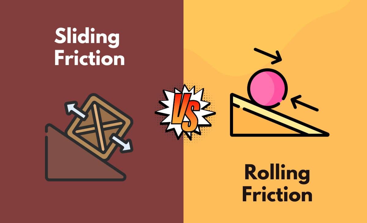 Difference Between Sliding Friction and Rolling Friction