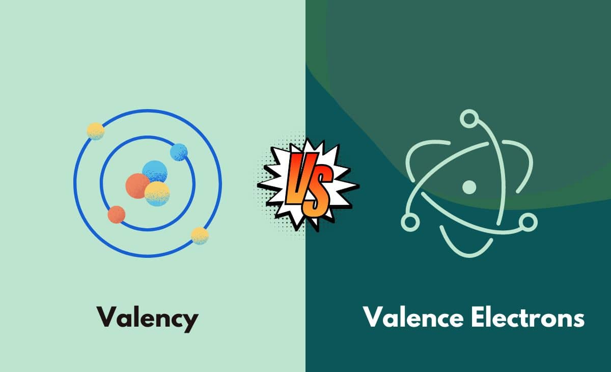 Difference Between Valency and Valence Electrons