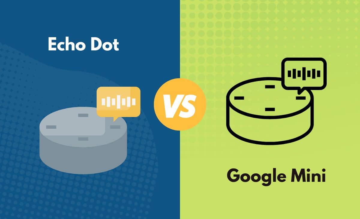 Difference Between Echo Dot and Google Mini