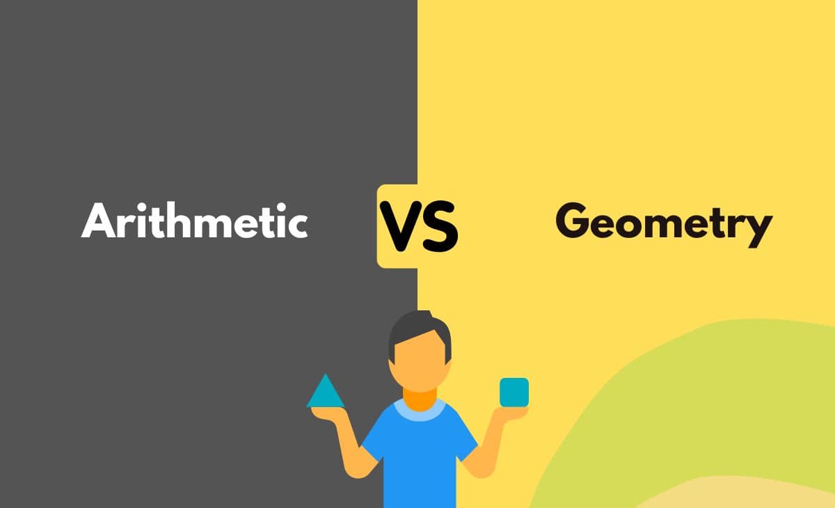 Difference Between Arithmetic and Geometry