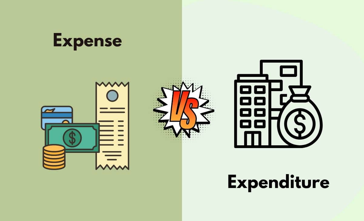 Difference Between Expense and Expenditure