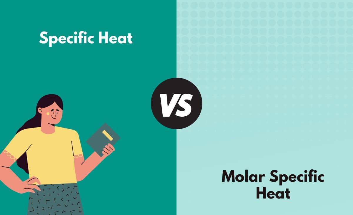Difference Between Specific Heat And Molar Specific Heat