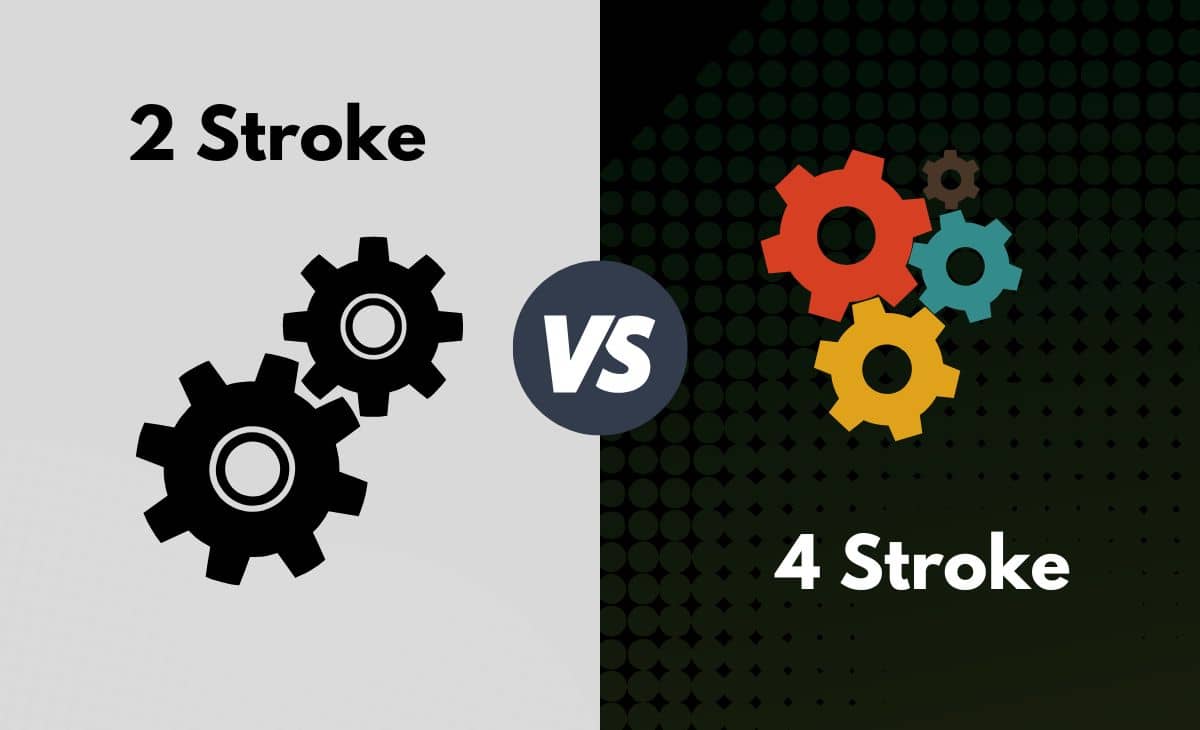 Difference Between 2 Stroke and 4 Stroke