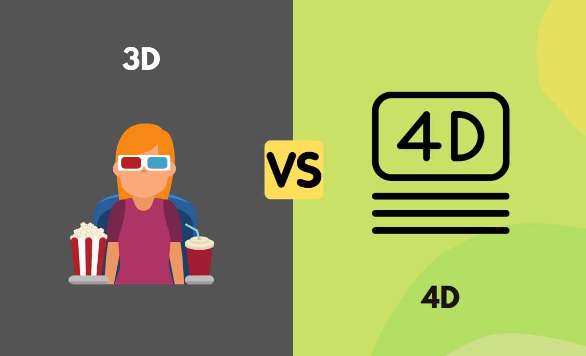 Difference Between 3D and 4D