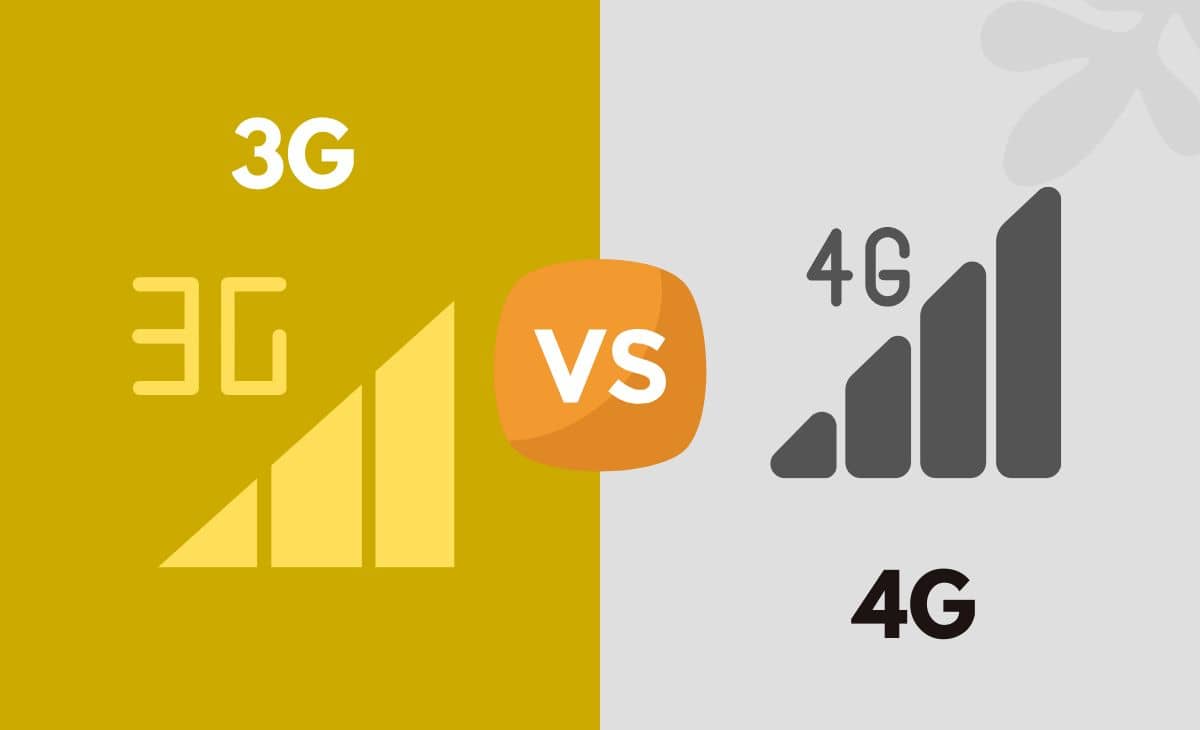 Difference Between 3G and 4G