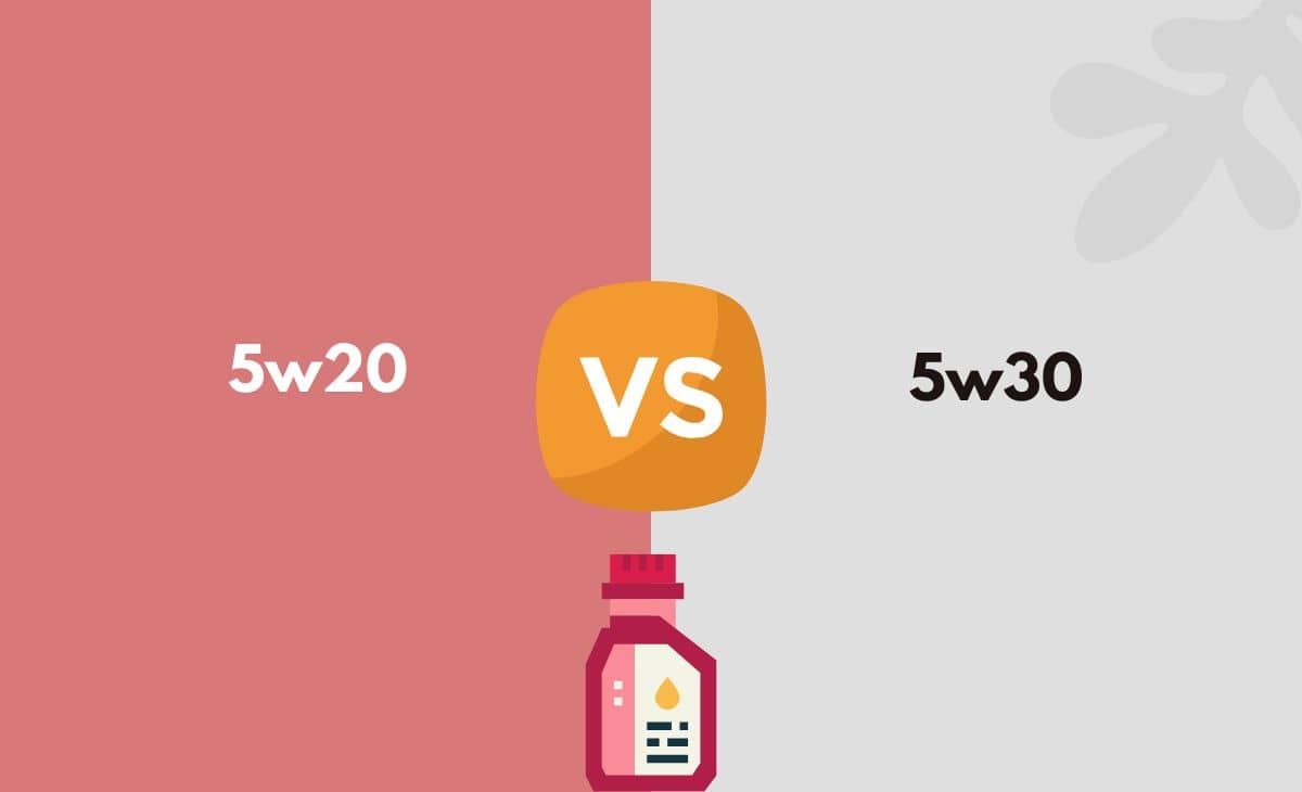 Difference Between 5w20 and 5w30