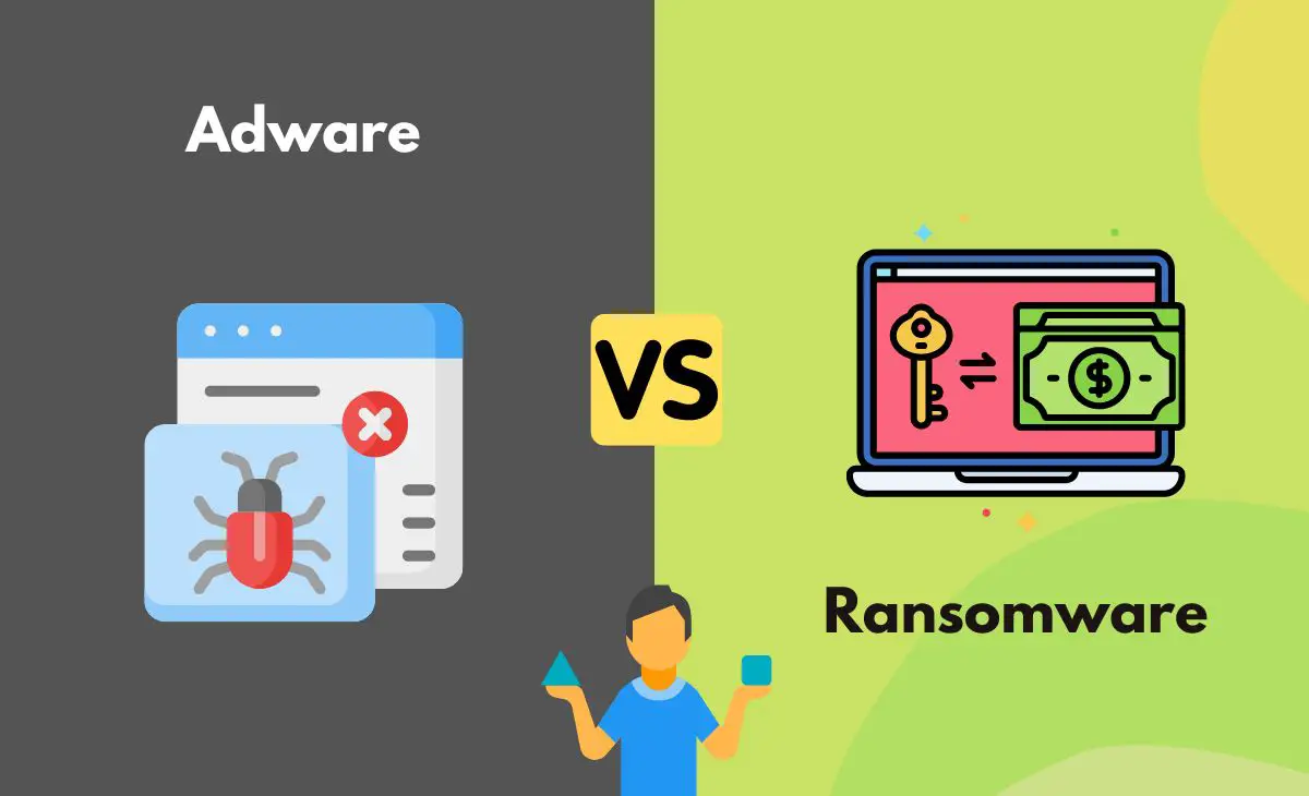 Difference Between Adware and Ransomware