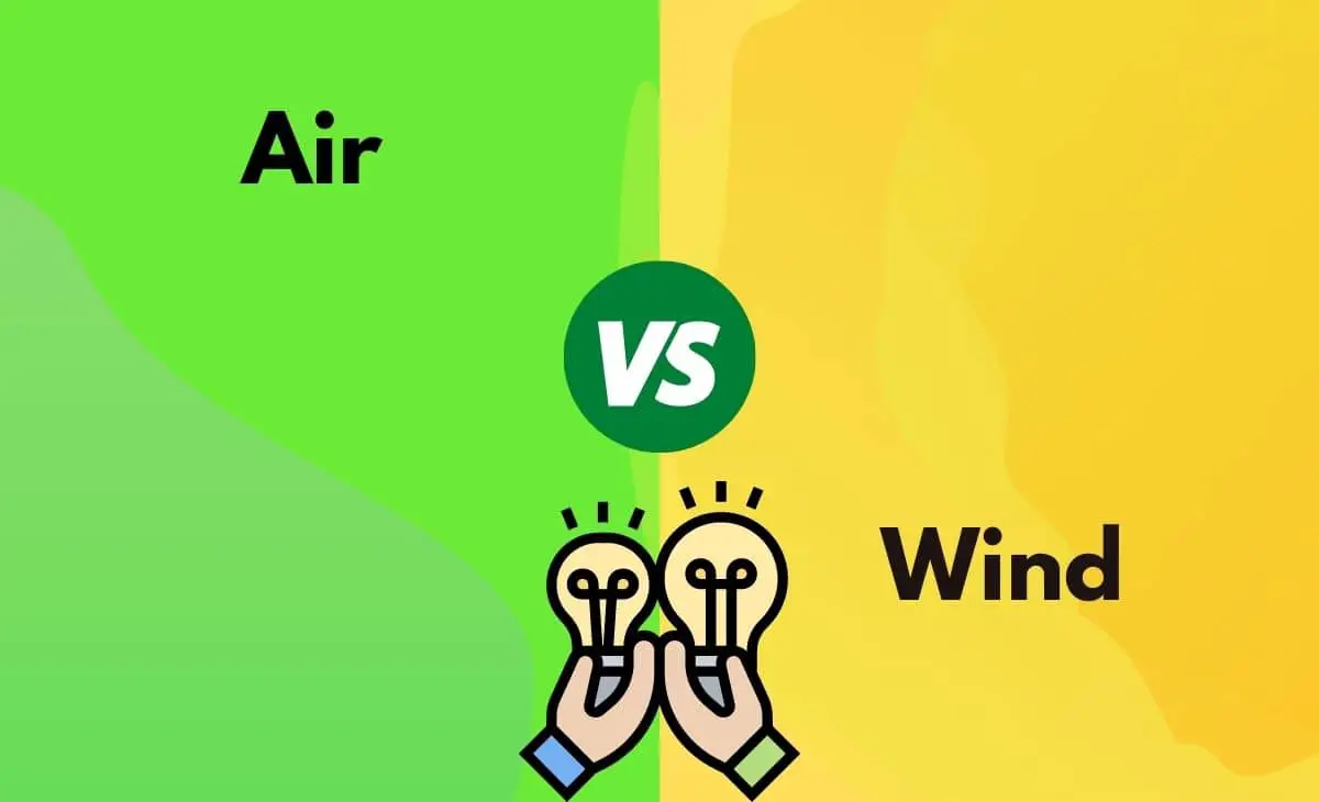 Difference Between Air and Wind