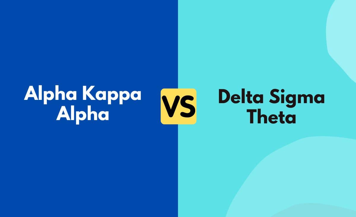 Difference Between Alpha Kappa Alpha and Delta Sigma Theta