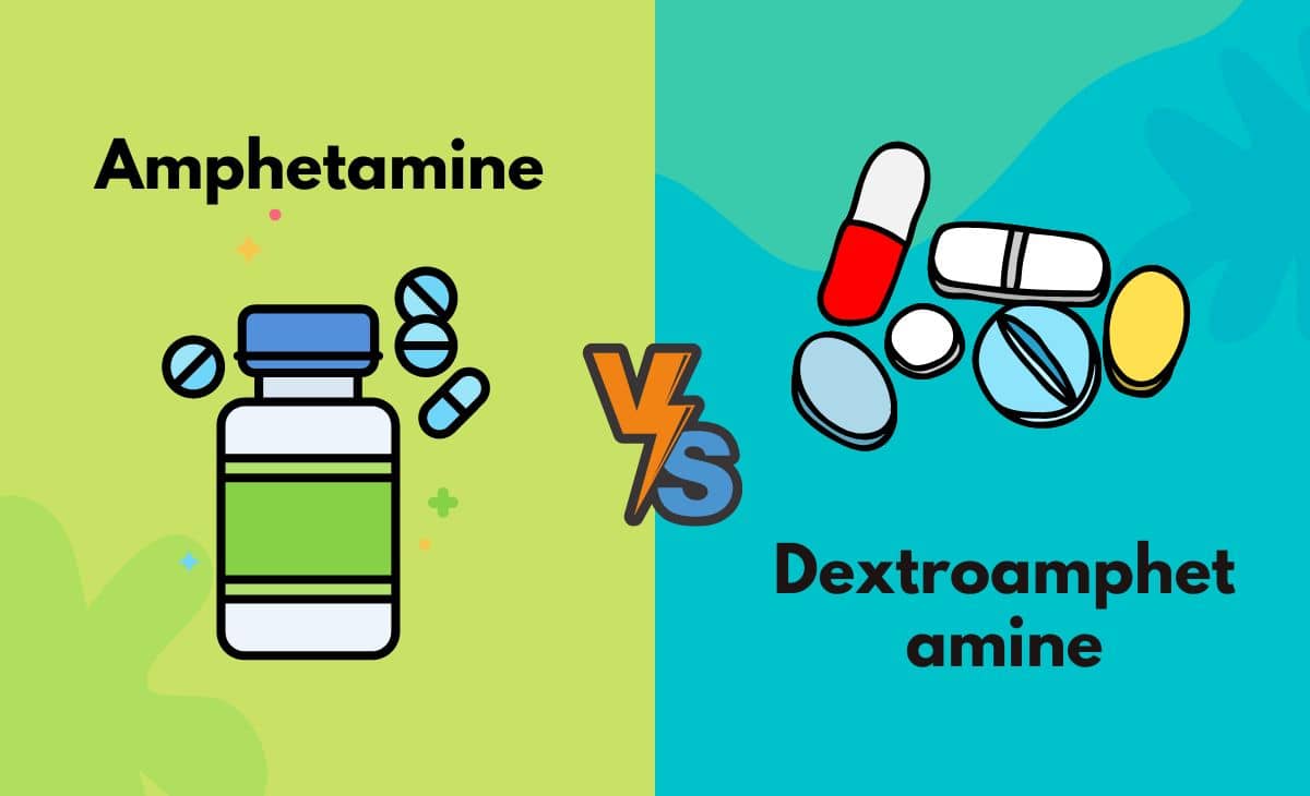 Difference Between Amphetamine and Dextroamphetamine